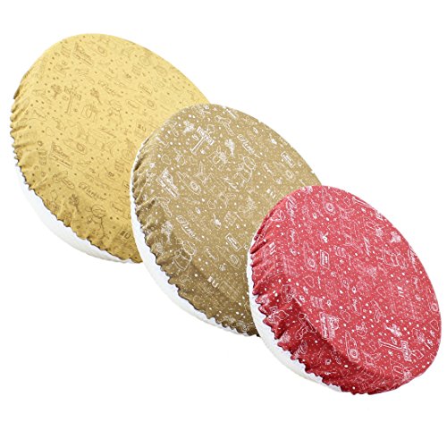 Zoie + Chloe 100% Cotton Fabric Bowl Covers - 3 Pack