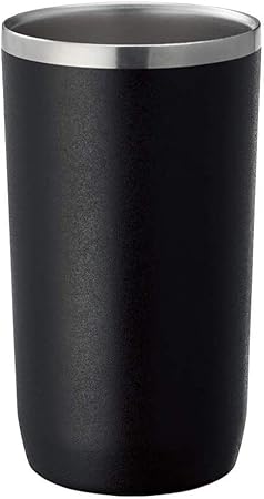 Amazon Co Jp ゴーウェル Zalatto タンブラー 真空断熱 ステンレス サーモ 保冷 保温 二重構造 大 450ml ブラック メンズ ライク おしゃれ マット シリーズ Ts 1507 009 ホーム キッチン