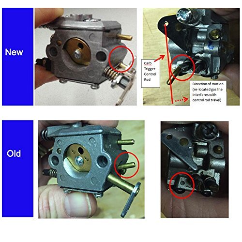 New Carburetor for Poulan Chainsaw 1950 2050 2150 2375 Walbro WT 89 891