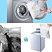 Laundry Bag for Delicates,7 Pcs Washing Machine Mesh Bag for Blouse Hosiery Stocking Underwear Bra Baby Cloth and Lingerie,Travel Storage Organize Bag with Zipper White ESOME