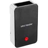 Safety Energy-saving Heater Mini Portable Room Office Desktop Electric Fan Heater Air Warmer Black