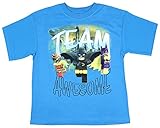 Boys DC Comics Lego Batman Movie Team Awesome Blue Graphic T-Shirt
