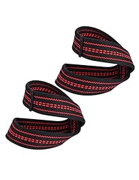 Vbestlife Correas de levantamiento de pesas de nailon suave figura 8 correas de levantamiento de pesas gimnasio entrenamiento mangas de protección de mano para levantamiento de pesas, levantamiento de muertes, muñecas, levantamiento de potencia y culturis