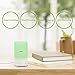 Car USB Diffuser, Aiho USB Essential Oil Diffuser ,Portable Air Purifier with 3 Timer Modes 7 LED Colors for Home Office Travel
