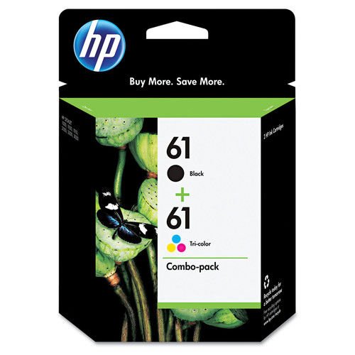 Hewlett-Packard CR259FN Hp 61, (cr259fn) 2-Pack Black/tri-Color Original Ink Cartridges