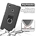 Case for DOOGEE X5 Max Pro with Phone Holder Screen Protector, (Not for Doogee X5), Gzerma Shock Absorbing TPU Protection Cover with Kickstand and Shatterproof Protective Film for Doogee X5 Max Gray