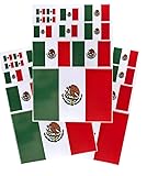 EUIOSFDC Decal in Multiple Sizes Mexico Flag