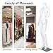 Giantex Headless Female Mannequin Plastic Realistic Display Dress Form Full w/Base White