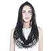 Black Infinity Scarf Mantilla - Catholic Veil Church Veil Head Covering Latin Mass
