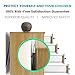 Anti Tip Furniture - TV Safety Straps (4 Pack) NEW UPDATE 2018 All Metal Parts Strong Mounting Hardware | Safety Stud Finder Locks-In Heavy Objects for Instant Earthquake | Child, Baby Proofing