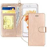 FYY Top-Notch Series Wallet Case for Apple iPhone 6 / 6S, Gold