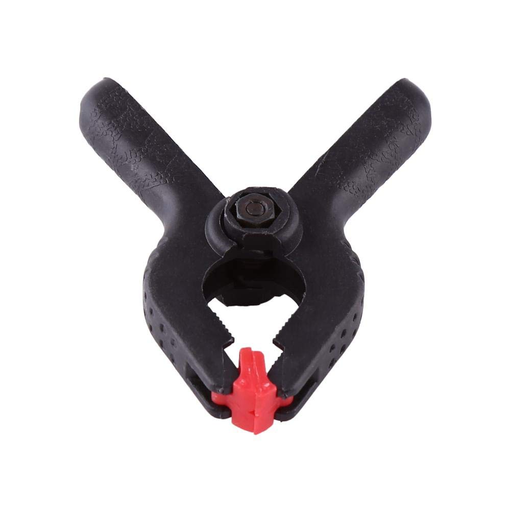 Rubber Padded Grips, 6pcs Photo Studio Clips Spring Clamps for Photography Backdrop Background Stand Clips,Well-Constructed Design with Wide Opening