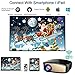 WiFi Projector, iBosi Cheng Portable Mini LCD Video Projector Full HD 1080P LED Home Theater Projector with HDMI/ USB/ VGA/ AV Input for Smartphones PC Laptop Gaming Devicesthumb 2