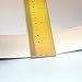 Womens Metal Mirror Waist-Belt Metallic Belt Obi Wide- Golden, Medium (28-34 inch)