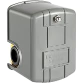 Enmja Pessure Switch for Well Pump, 30-50Psi Water Pressure Switch Adjustable Differential, 1/4" Female NPT Water Pump Pressure Control Switch