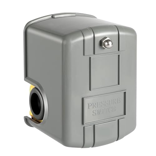 30-50 PSI Well Pump Pressure Switch - Automatic Control, 1/4" Female NPT, Brass & ABS