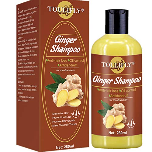 Hair Growth Shampoo,Anti Hair Loss Shampoo,Hair Regrowth Shampoo,Ginger Shampoo,Hair Loss Shampoo for Hair Loss Thinning Hair Regrowth Hair Treatment Women and Men