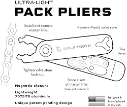 Pack Pliers - Master Link Combo Pliers - Black with