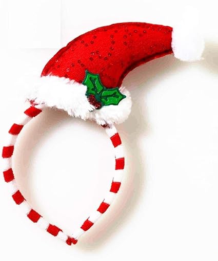 mistletoe christmas hat