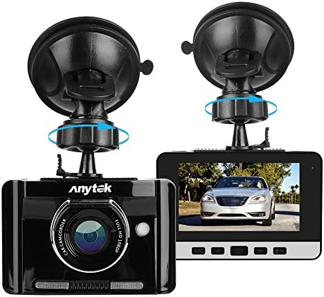 Dash Cam,Full HD 1080P Car DVR Dashboard Camera Recorder with 170 Degree Wide Angle WDR,Loop Recording,Night Vision