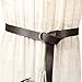 Armory Replicas Simple Brown Medieval Leather Belt with Steel Ring