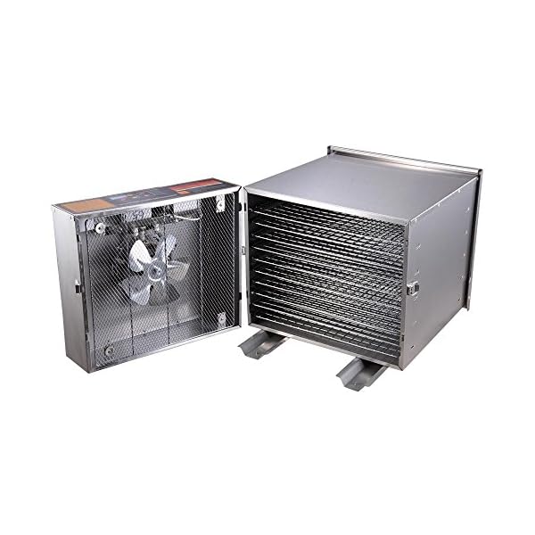 1200W-10-Tray-Stainless-Steel-Digital-Food-Jerky-Fruit-Dehydrator-with-10-Stainless-Steel-Shelves-Digital-Timer