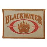 Desert AOR1 Blackwater Insignia Academi Embroidered Tactical Combat Milspec Hook&Loop Patch
