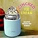Vacuum Insulated Stainless Steel Food Jar,Portable Soup Thermos, Hot or Cold Food Jar (Blue)