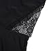 YiZYiF Men's Black Lace Underwear Sissy Pouch Pajamas Lingerie Leotard Nightwear