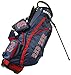 Team Golf MLB Boston Red Sox Fairway Golf Stand Bag Fairway Golf Stand Bag, Lightweight, 14-way Top, Spring Action Stand, Insulated Cooler Pocket, Padded Strap, Umbrella Holder & Removable Rain Hood