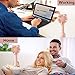 zeceen Mini USB Handheld Fan, Multiple Speeds Personal Protable USB Desk Fan Cooling Fan with USB Rechargeable and Battery Powered Fan for Outdoor Office Home Camping Traveling