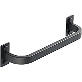 Mooche Bathroom Towel Bar, 10 inch Towel Racks for Bathroom Wall Mounted, SUS304 Stainless Steel Heavy Duty Towel Holder Bathroom Accessories Modern Home Decor, Matte Black Finished