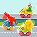 Amy&Benton Toy Cars for 3 Year Old Toddlers Boys Baby Car Toys Pull Back Cars First Birthday Gift Toys Pull Back Construction Vehicle Cars for Boys 3 Year Old