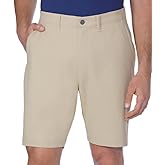 KIRKLAND Signature Men’s Performance Short - Classic-Fit Stretch Shorts (Tan, 36)