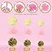 EPIQUEONE 62 Pc Party Supplies Kit - Pink and Gold Party Supplies - Elegant Party Decorations Birthday & Engagement Party Decorations & Unicorn Party Supplies Kit- Includes Balloons, Pom Pom, Lanterns