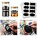 Chalkboard Labels & Markers - 104 Large Labels, 3 Erasable Chalk Pens (Pink, White, Blue) Premium Blackboard Stickers for Storage Bins, Mason Jars, Pantry