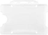 CKB LTD 10x Single Sided Rigid ID Card Holder 86x54mm Open Faced view 3