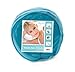 Milliard Memory Foam Travel Neck Pillow with Ultra Soft Velour Removable Washable Cover - Turquoise