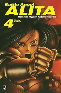 Livro Battle Angel Alita - Gunnm Hyper Future Vision vol. 04
