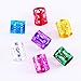 Sumind 100 Pieces Dreadlocks Metal Hair Cuffs Hair Braiding Beads Filigree Hair Accessory, Assorted Colors