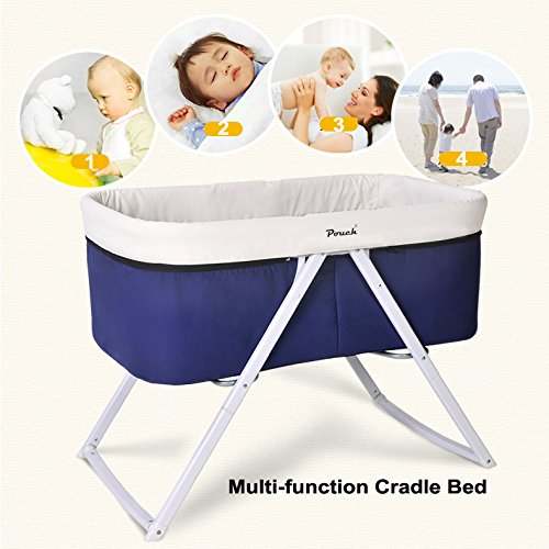 pouch portable baby bed
