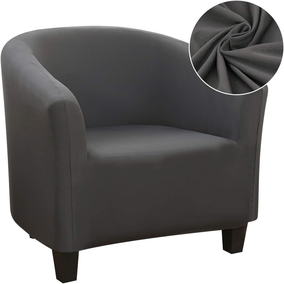 IVYSHION Tub Chair Covers for Armchairs, Elastic Armchair Covers