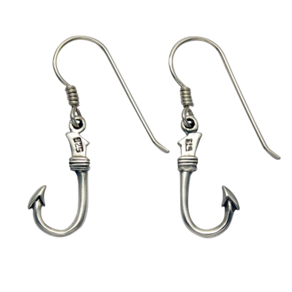 Sterling Silver Fish Hook Wire Earrings Dangle Earrings