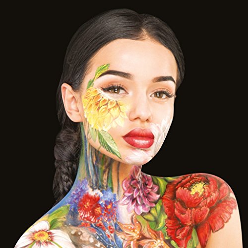 Face and Body Paint Sticks - 9 Color Pack - Costume, Halloween and Party Makeup - Safe for all Skin Types - Easy On and Off - 3.9g - by Splashes & Spills