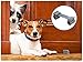 Door Stopper - Revolutionary New Design Stops Movement Forward and Backward - Holds Doors Securely in Place - Ideal for Pet And Child Safety Interior and Exterior Doors - 2 Door Stops Per Pack - Grey