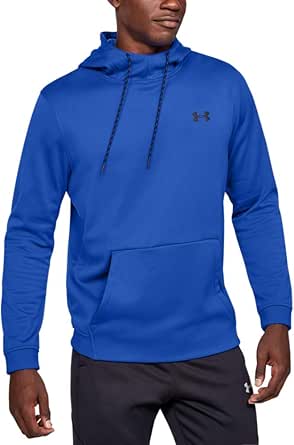 blue and green under armour hoodie