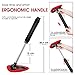 Topmart Windshield Cleaner,Windshield Cleaning Tool with Extendable Handle and Air Vent Duster for Car Interior Exterior,Car Glass Cleaner Kit with Washable Reusable Microfiber Cloth