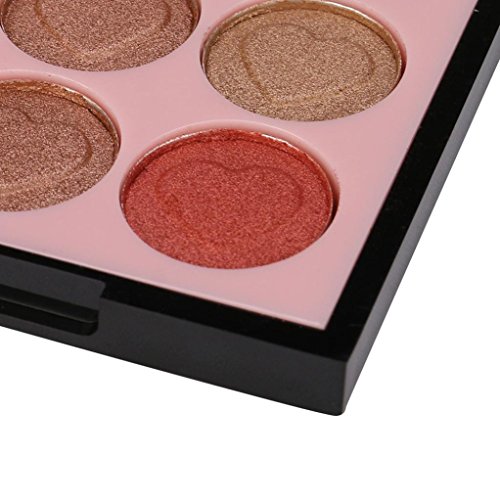 Beauty Glazed Eyeshadow Palette Ultra Pigmented Mineral Pressed Glitter Make Up Eye Shadow Powder Flash Make Up Kit (Multicolor D)