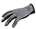 OZERO Genuine Deerskin Leather Flexible Multifunction Gloves - Snug-fit for Working, Gardening, Mechanics and Outdoor Sports - Sensitive Touch Screen Fingertips for Men & Women, Gray/Orange/Yellow