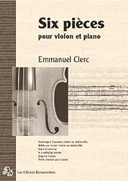 Six pièces pour violon et piano